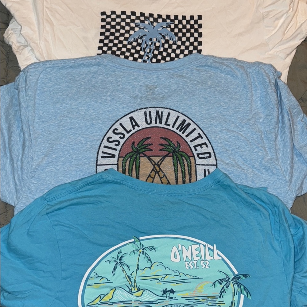 8 youth XL surf brand tshirts